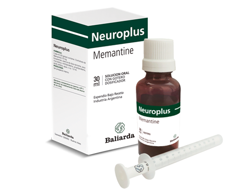 Neuroplus-10-30.png Neuroplus Memantine Enfermedad de Alzheimer demencia Neuroplus memoria Memantine Neuroprotector olvidos Tratamiento para Alzheimer