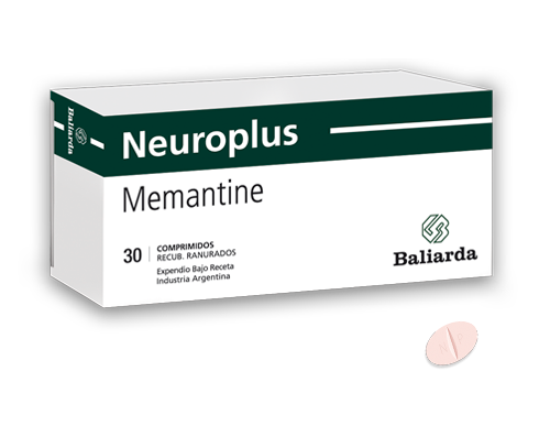 Neuroplus_10_10.png Neuroplus Memantine Neuroplus Neuroprotector olvidos Tratamiento para Alzheimer Memantine memoria demencia Enfermedad de Alzheimer