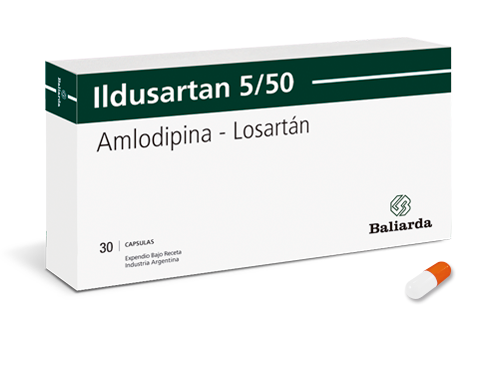 Ildusartán_5-50_10.png Ildusartán Amlodipina Losartán potásico Amlodipina Antihipertensivo Bloqueante canales de calcio Hipertensión arterial Ildusartán Losartán tensión arterial