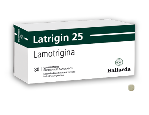 Latrigin_25_10.png Latrigin Lamotrigina estabilizador del animo depresión bipolar anticiclante anticovulsivante antiepiléptico trastorno bipolar mania bipolar Lamotrigina Latrigin
