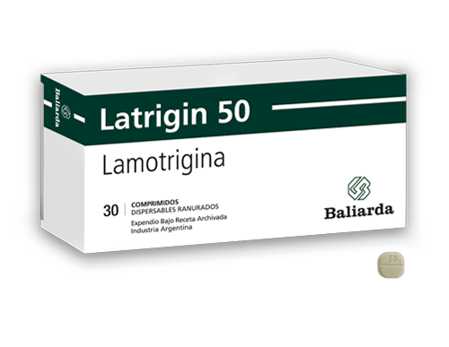 Latrigin_50_20.png Latrigin Lamotrigina anticiclante anticovulsivante antiepiléptico depresión bipolar estabilizador del animo Lamotrigina Latrigin mania bipolar trastorno bipolar