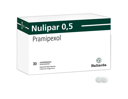 Nulipar_0,5_20.png Nulipar Pramipexol Antiparkinsonianos Enfermedad de Parkinson Nulipar parkinsonismo Pramipexol Síndrome de las piernas inquietas temblor