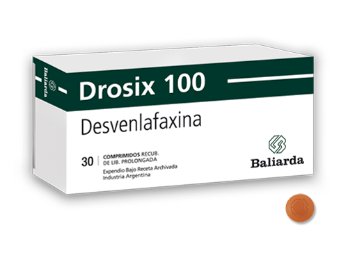 Drosix_100_20.png Drosix Desvenlafaxina Drosix Desvenlafaxina Depresión Antidepresivo sindrome depresivo Trastorno depresivo mayor