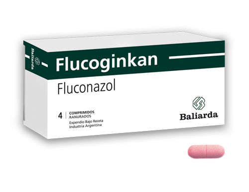 Flucoginkan_150_10.png Flucoginkan Fluconazol Flucoginkan Fluconazol infecciones ginecologicas. Candidiasis vaginal Antifúngico