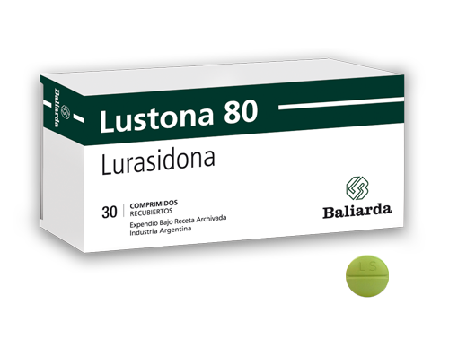Lustona_80_30.png Lustona Lurasidona Esquizofrenia manía Lurasidona Lustona depresión bipolar psicosis Antipsicótico atípico trastorno bipolar