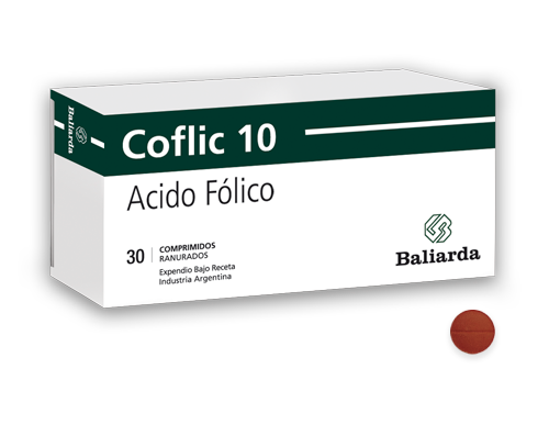 Coflic_10_30.png Coflic Acido fólico Ácido fólico anemia anemia megaloblastica Coflic deficiencia de folato folatos