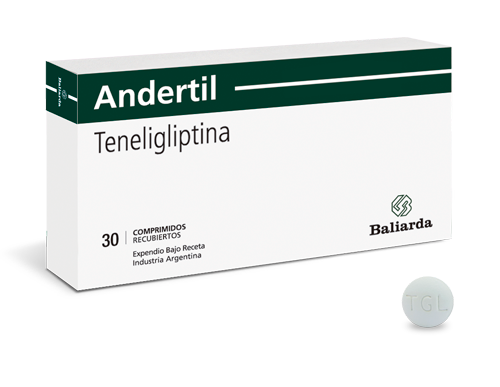 Andertil_20_10.png Andertil Teneligliptina Teneligliptinadiabetes hipoglucemiante gliptina hiperglucemia Diabetes mellitus tipo 2 antidiabético Andertil azúcar alto