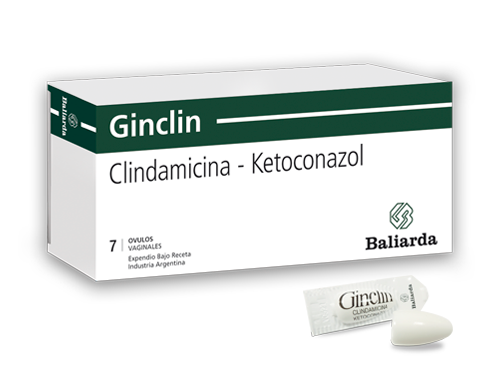 Ginclin_0_10.png Ginclin Ketoconazol Clindamicina Ginclin infecciones vulvovaginales Ketoconazol vaginitis vaginitis mixtas vaginosis bacteriana vulvovaginitis Clindamicina