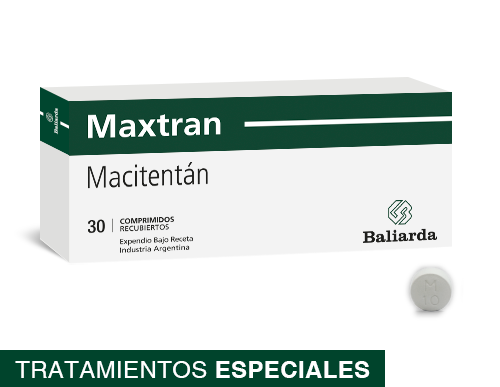 Maxtran-Macitentan-TratamientosEspeciales-HipertensionPulmonar-estuche.png Maxtran Macitentán 