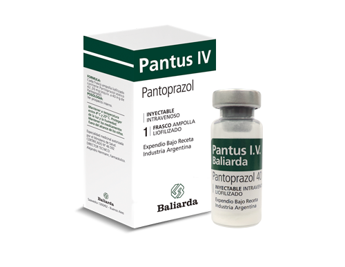 Pantus-IV_40_10.png Pantus I.V. Pantoprazol úlcera gastroduodena reflujo gastroesofágico Pantoprazol Sódico Pantus IV Pantoprazol Inhibidores de la bomba de protones hemorragia digestiva acidez estomacal