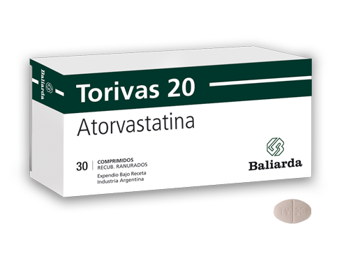Torivas_20_20.png Torivas  Atorvastatina trigliceridos Aterosclerosis Enfermedad ateroesclerotica Torivas 80 Atorvastatina Colesterol alto dislipemia Atorvastatin Hipolipemiante Hipocolesterolemiante ldl lípidos hdl hipercolesterolemia estatina Torivas