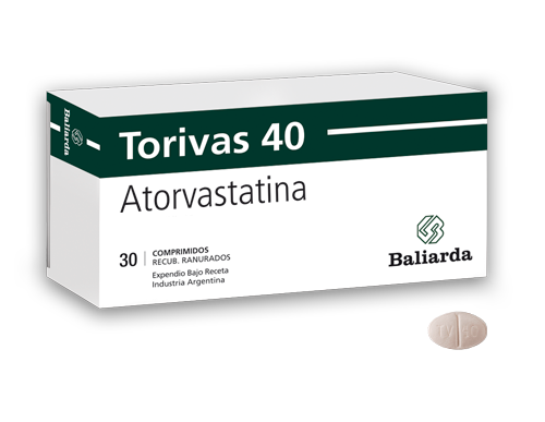 Torivas_40_30.png Torivas  Atorvastatin Atorvastatin Colesterol alto dislipemia estatina hdl hipercolesterolemia Hipocolesterolemiante ldl lípidos Torivas trigliceridos