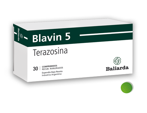Blavin_5_20.png Blavin Terazosina hipertensión esencial Hiperplasia benigna de próstata prostata prostatismo Terazosina antiprostatico alfa bloqueador antagonista alfa adrenergico Blavin