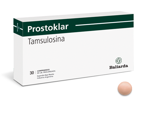 Prostoklar_0,40_10.png Prostoklar Tamsulosina clorhidrato antagonistas alfa 1 adrenérgicos. Hiperplasia benigna de próstata LUTS Prostoklar prostatismo Tamsulosina síntomas prostáticos