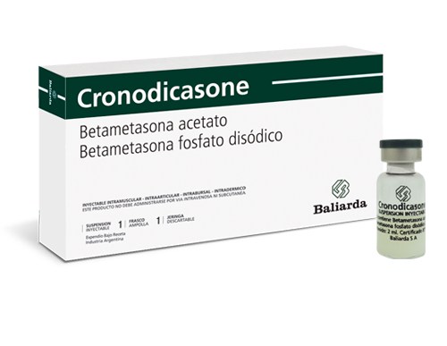 Cronodicasone_0_10.png Cronodicasone Betametasona acetato Betametasona fosfato disódico Cronodicasone corticoide alergia antialérgico Betametasona antiinflamatorio asma inflamación glucocorticoide