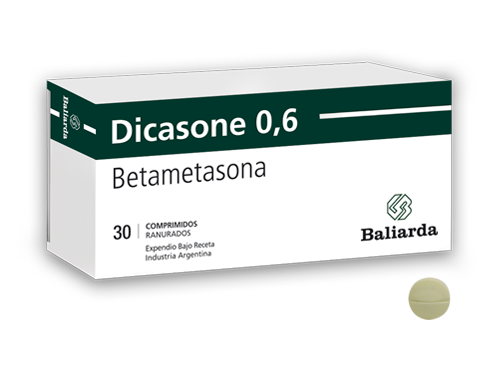 Dicasone_0,6_10.png Dicasone Betametasona corticoide Dicasone alergia antialérgico Betametasona antiinflamatorio asma inflamacion glucocorticoide