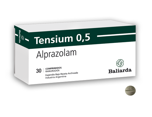 Tensium_0,5_20.png Tensium Alprazolam estrés benzodiazepina Ataque de pánico Ansiolítico ansiedad generalizada Alprazolam ansiedad miedo pánico Trastorno de ansiedad Tensium